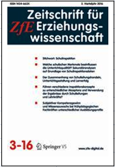 Zeitschrift für Erziehungswissenschaft